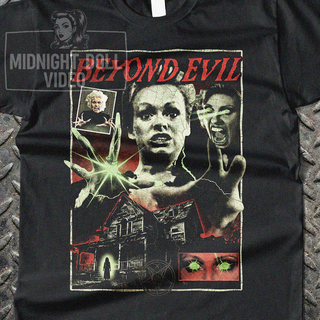 BEYOND EVIL (1980) - "POSSESSED BY A DEMONIC FORCE" VINTAGE SHIRT