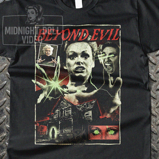 BEYOND EVIL (1980) - "POSSESSED BY A DEMONIC FORCE" VINTAGE SHIRT