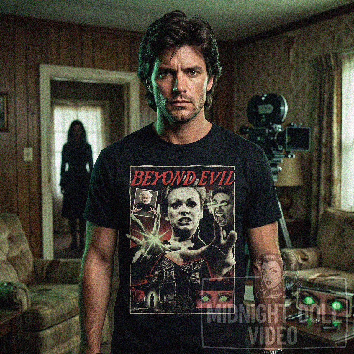 BEYOND EVIL (1980) - "POSSESSED BY A DEMONIC FORCE" VINTAGE SHIRT