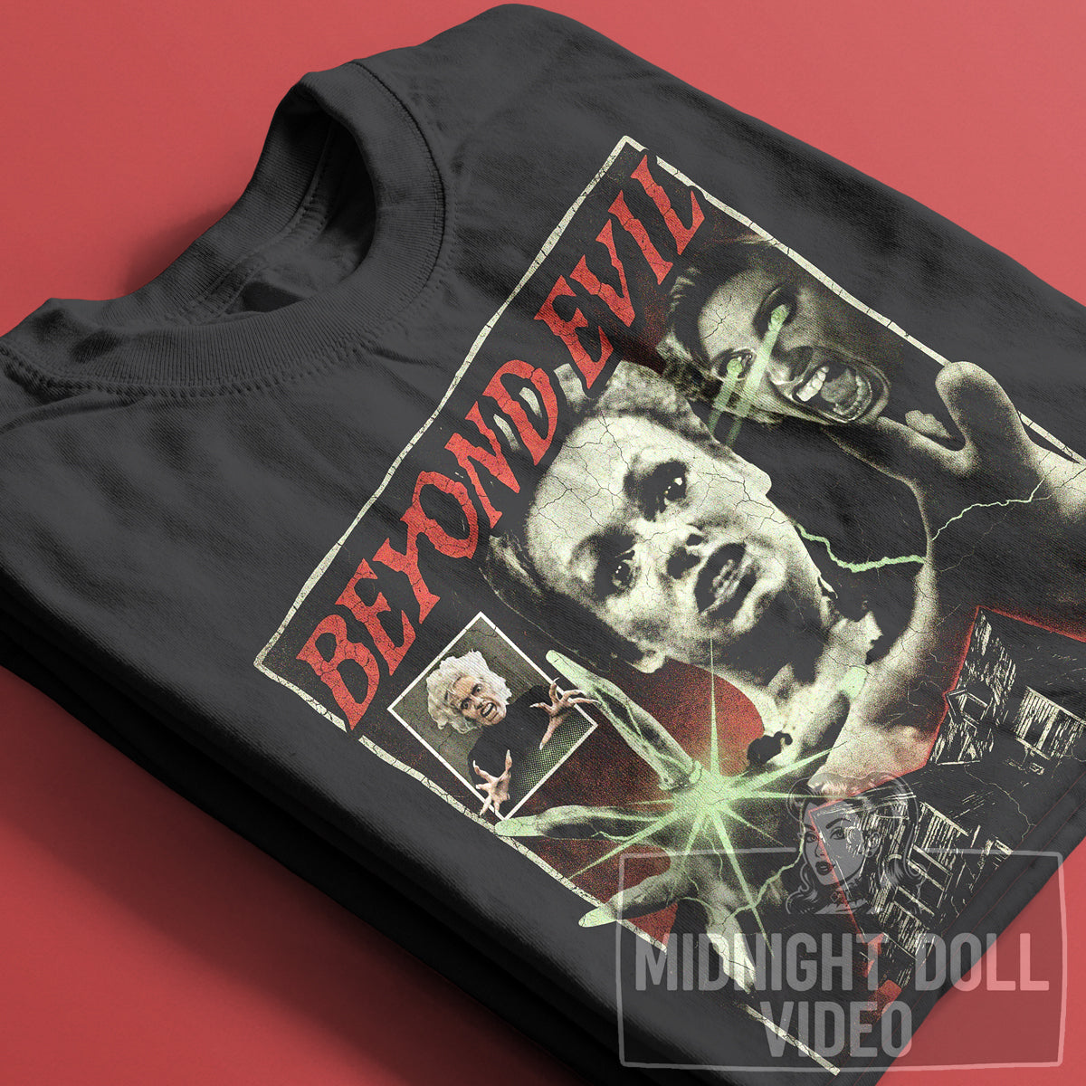 BEYOND EVIL (1980) - "POSSESSED BY A DEMONIC FORCE" VINTAGE SHIRT