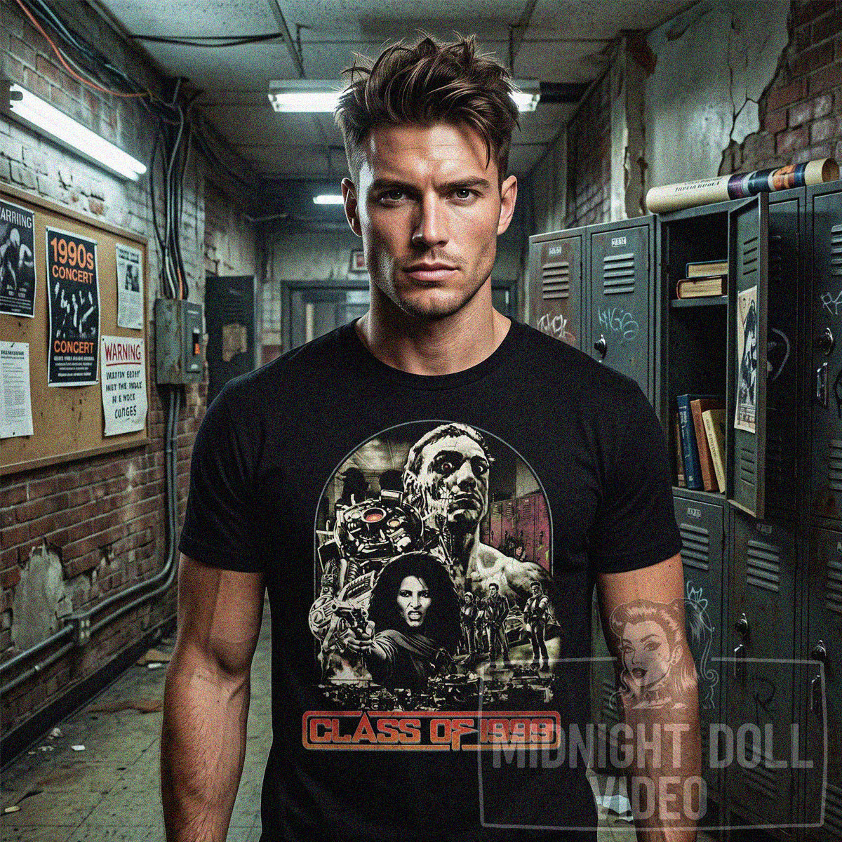 CLASS OF 1999 (1990) - "THE FUTURE IS IN THEIR HANDS" VINTAGE SHIRT