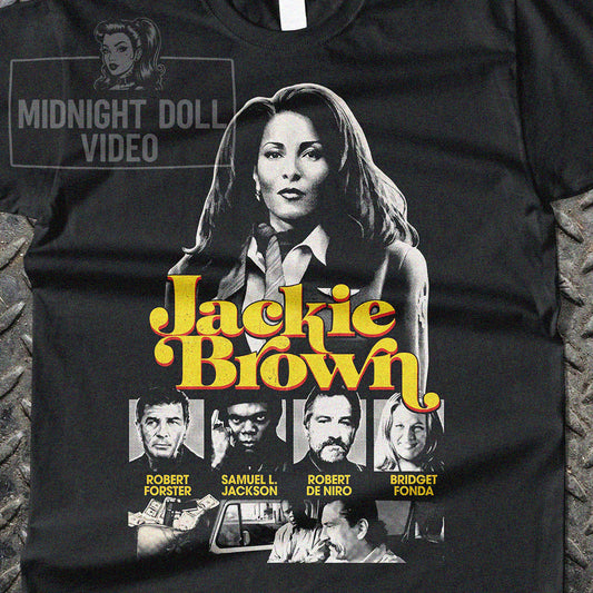 JACKIE BROWN (1997) - "THE DELUXE PAM GRIER TRIBUTE" VINTAGE SHIRT