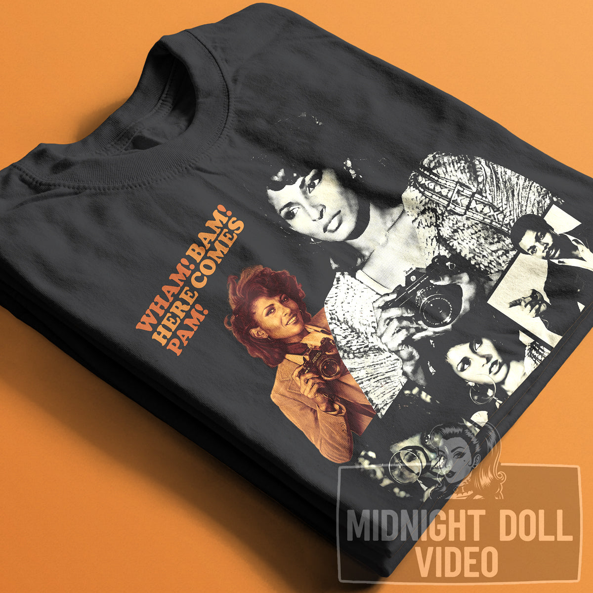 FRIDAY FOSTER (1975) - "WHAM! BAM! HERE COMES PAM!" VINTAGE SHIRT