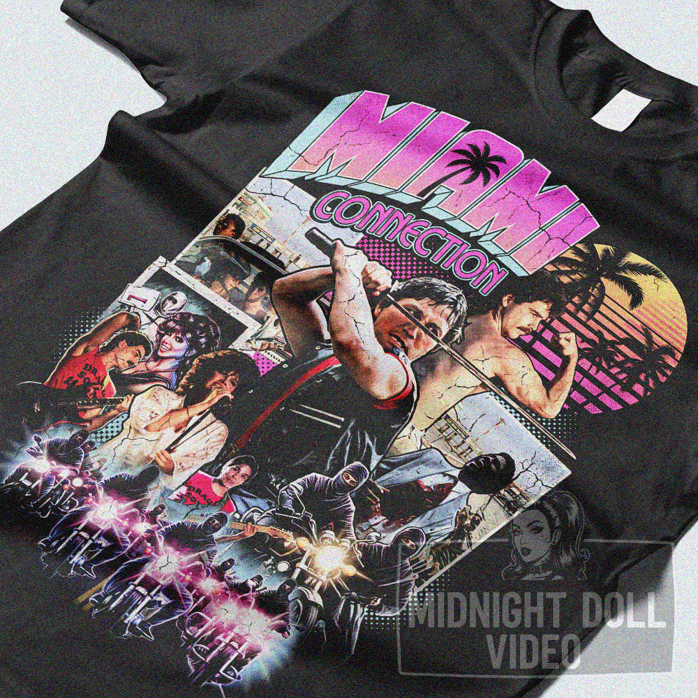 MIAMI CONNECTION (1987) - "FRIENDS FOR THE CENTURY" VINTAGE SHIRT