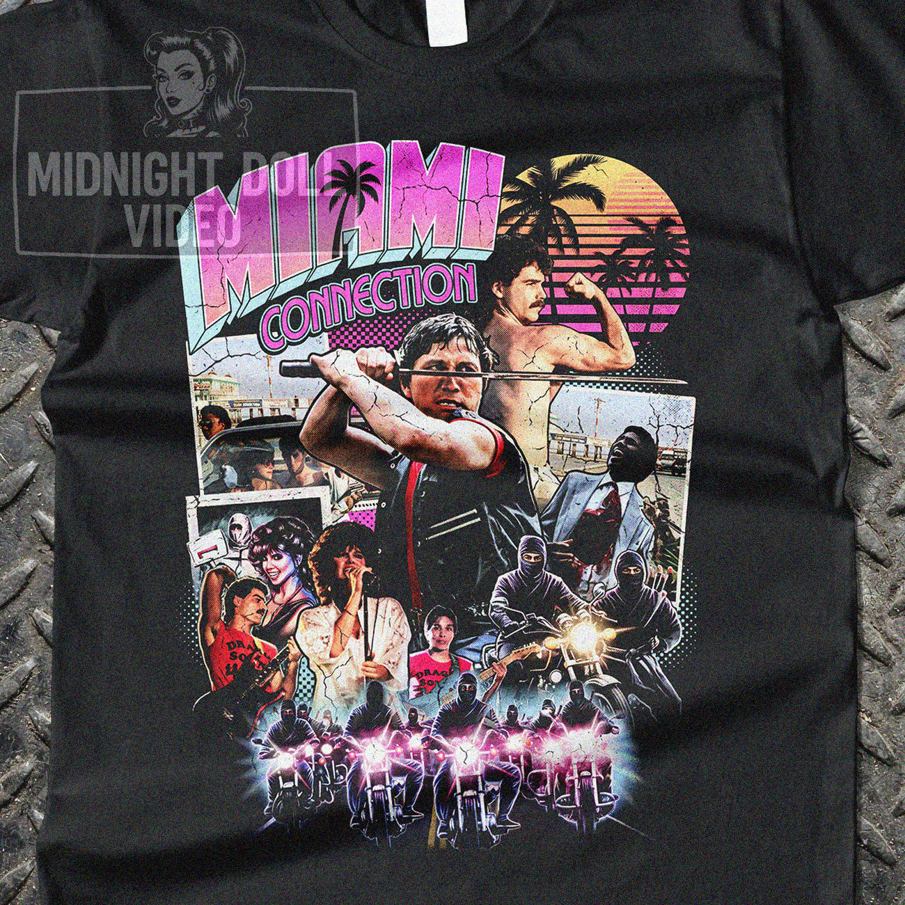 MIAMI CONNECTION (1987) - "FRIENDS FOR THE CENTURY" VINTAGE SHIRT