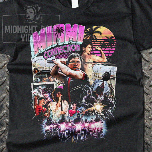MIAMI CONNECTION (1987) - "FRIENDS FOR THE CENTURY" VINTAGE SHIRT