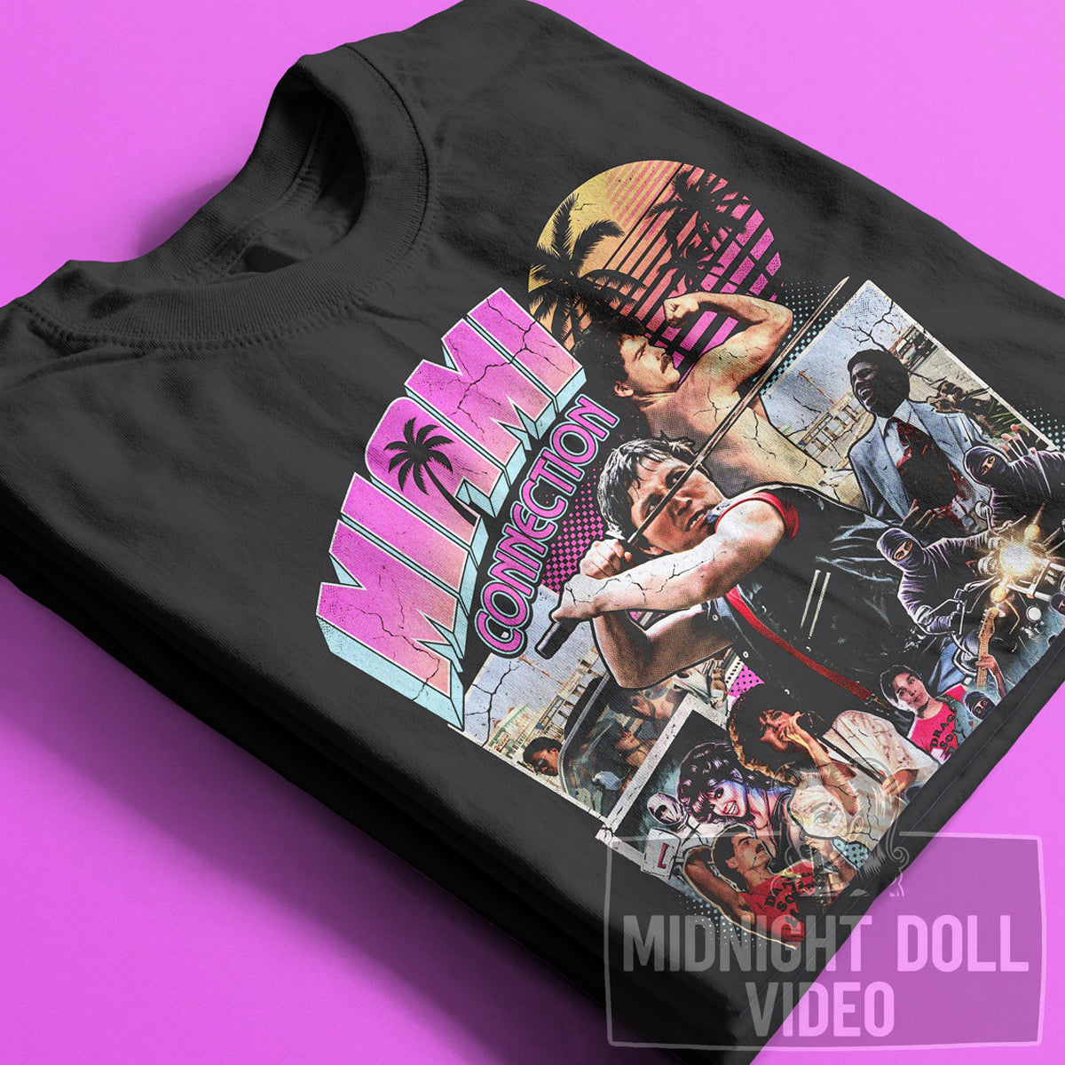 MIAMI CONNECTION (1987) - "FRIENDS FOR THE CENTURY" VINTAGE SHIRT