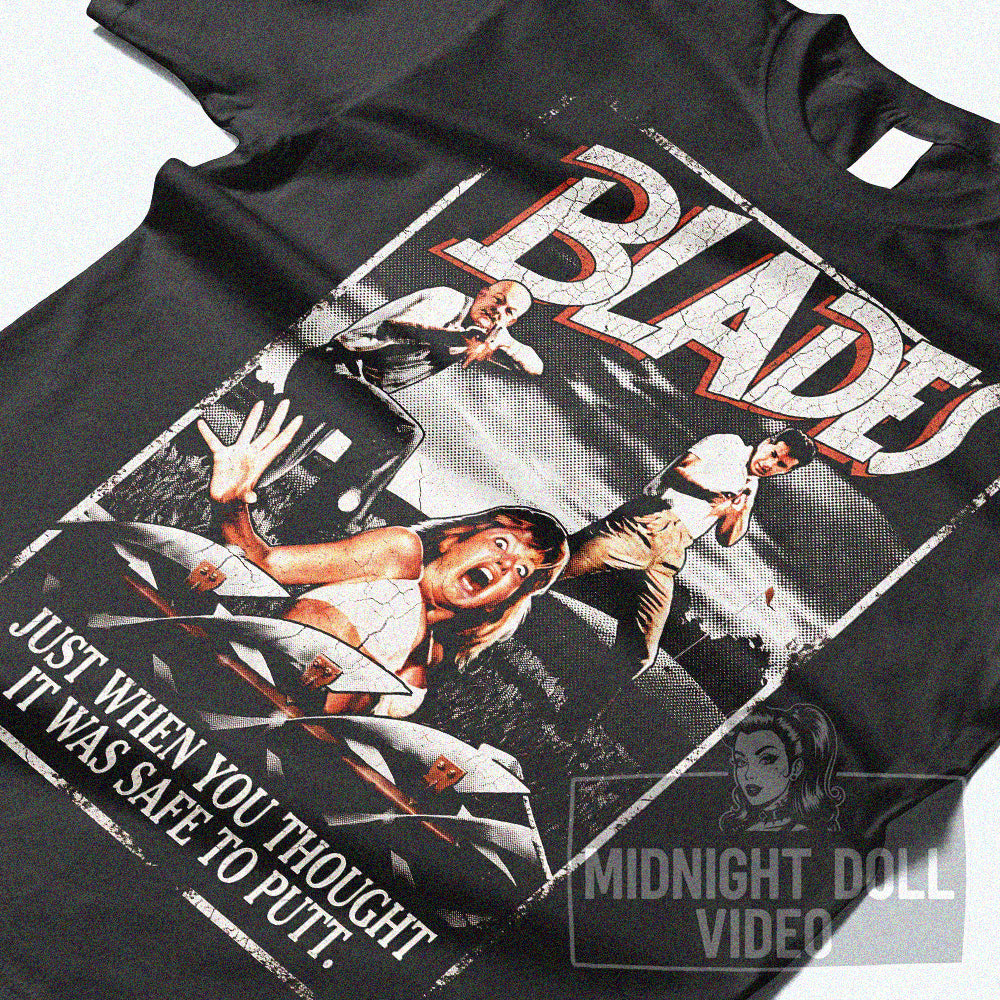 BLADES (1989) - "Just when you thought it was safe to putt." Vintage Shirt
