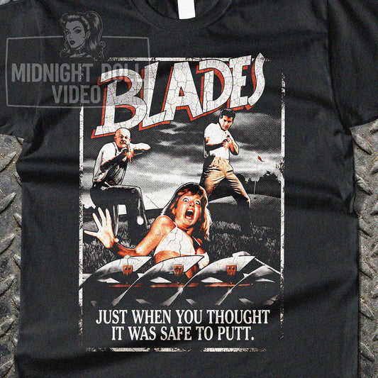 BLADES (1989) - "Just when you thought it was safe to putt." Vintage Shirt