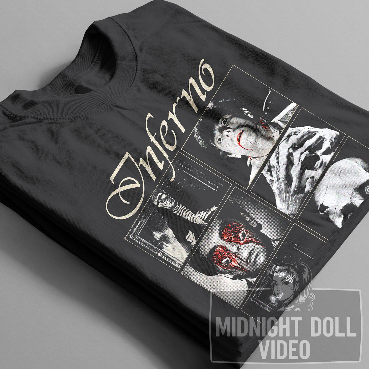 INFERNO (1980) - "Sorrow - Tears - Darkness" Vintage Giallo Shirt