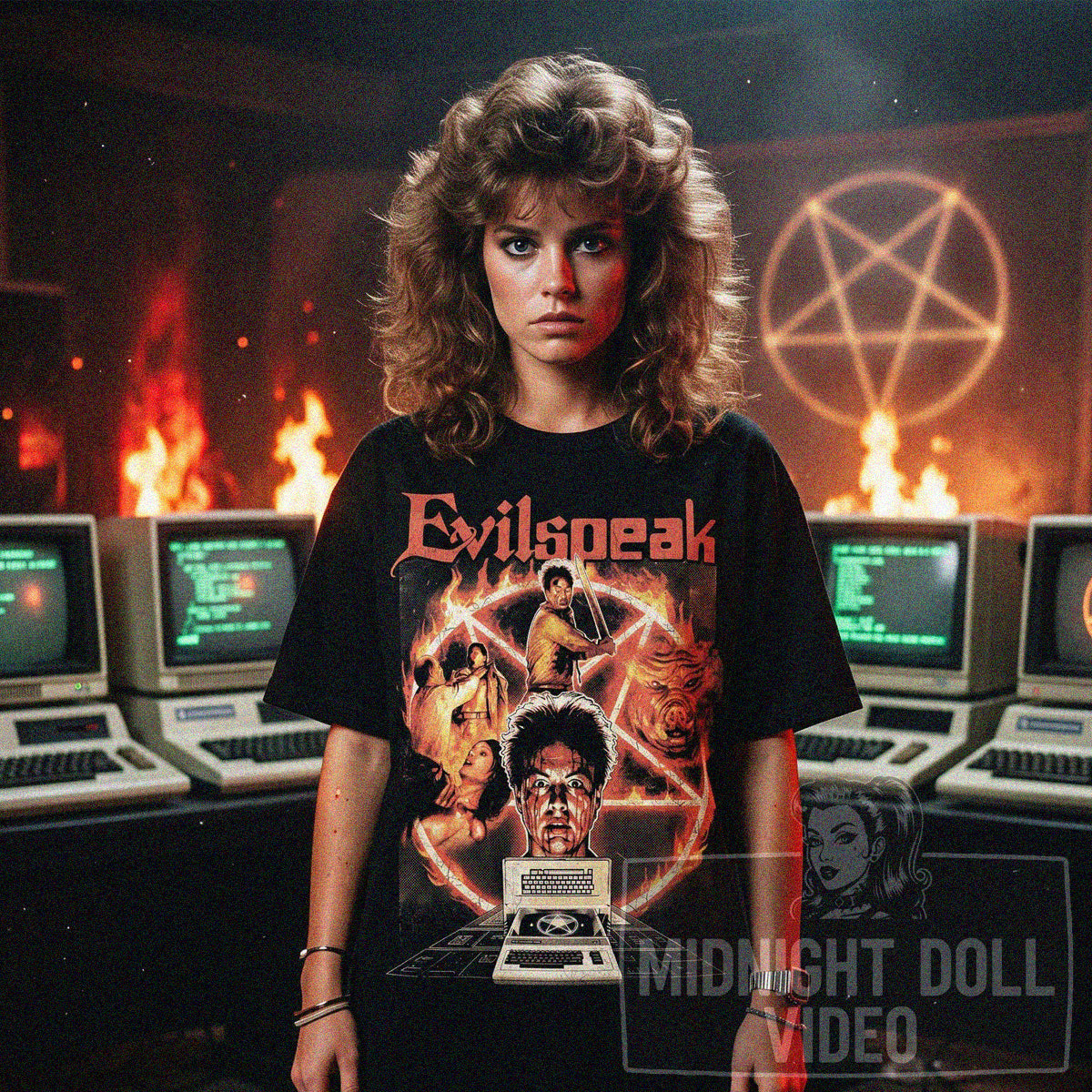 EVILSPEAK (1981) - Vintage Occult Horror Shirt