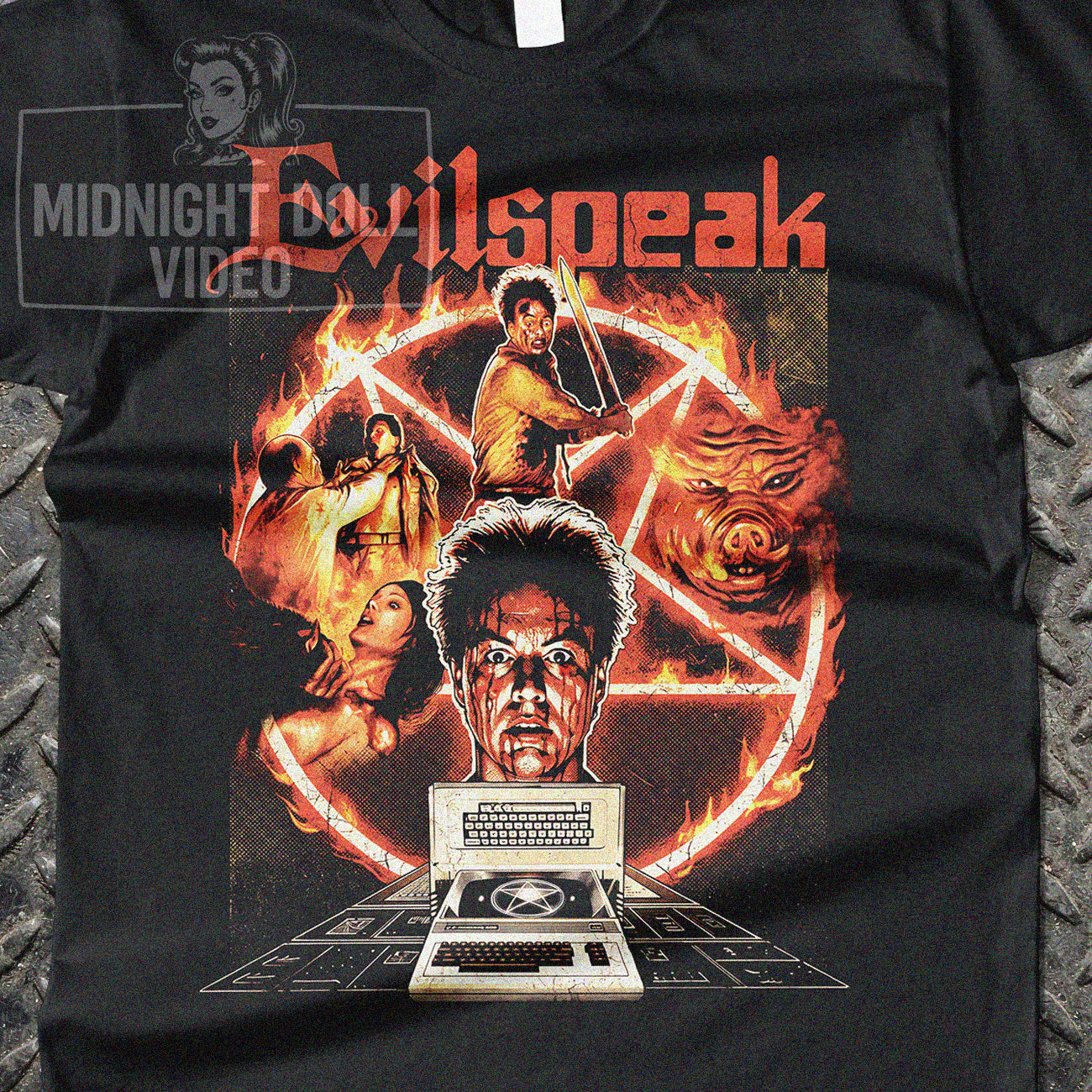 EVILSPEAK (1981) - Vintage Occult Horror Shirt