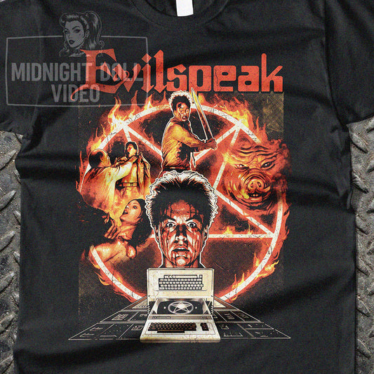 EVILSPEAK (1981) - Vintage Occult Horror Shirt