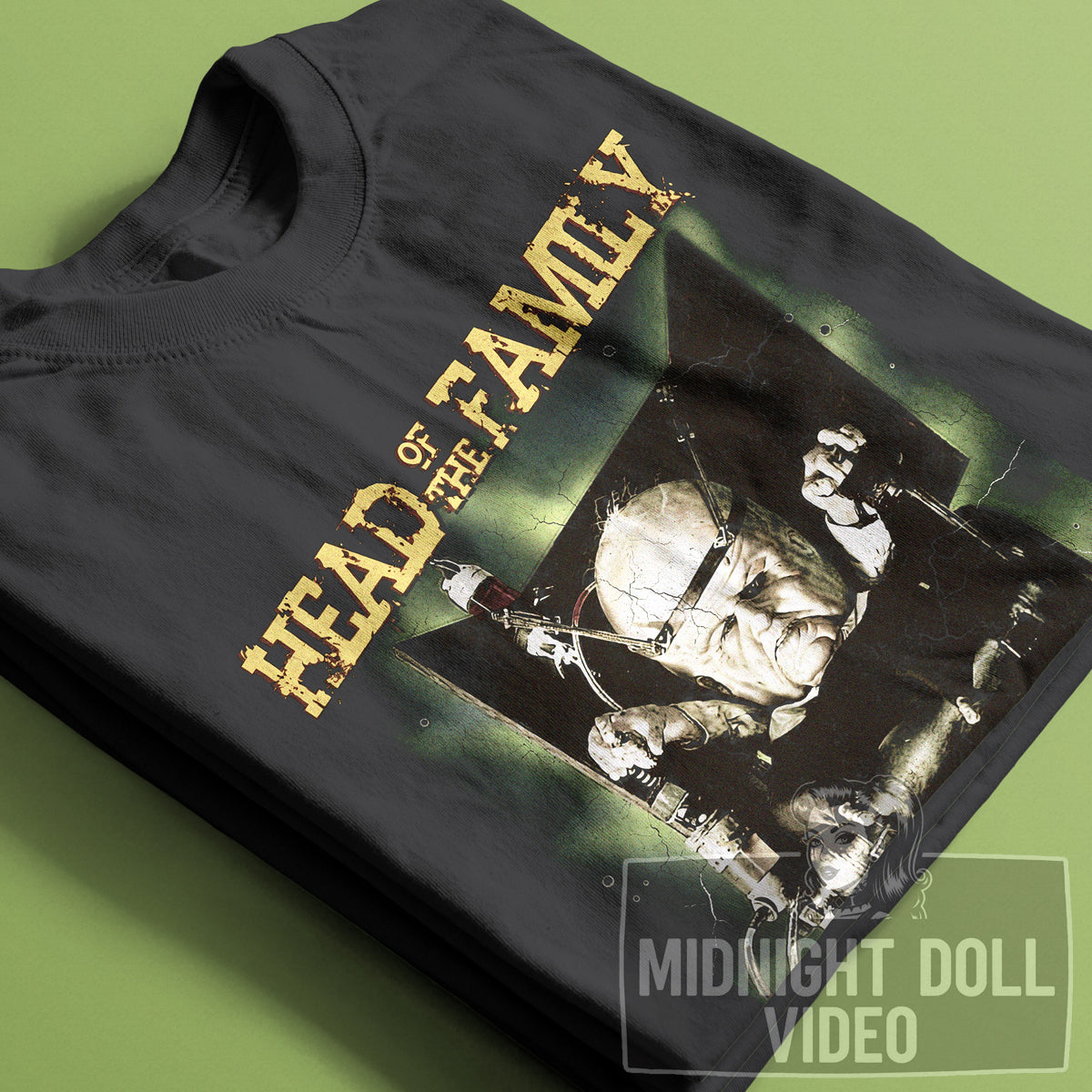 HEAD OF THE FAMILY (1996) - "Upset the head and you're dead!" Vintage Horror Shirt