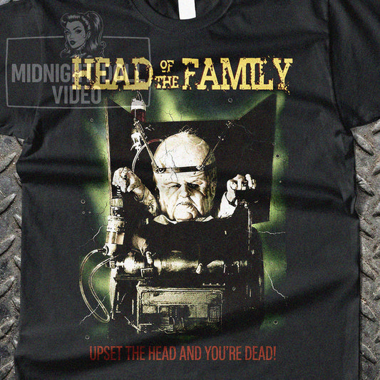 HEAD OF THE FAMILY (1996) - "Upset the head and you're dead!" Vintage Horror Shirt