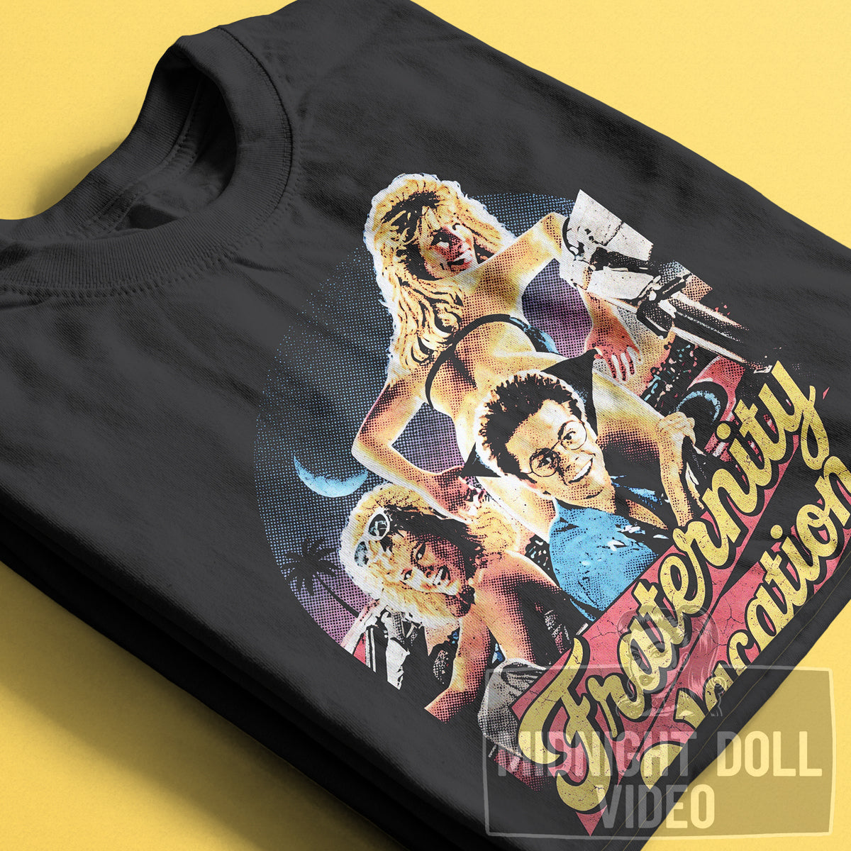 FRATERNITY VACATION (1985) - "SPRING BREAK '85" VINTAGE COMEDY SHIRT
