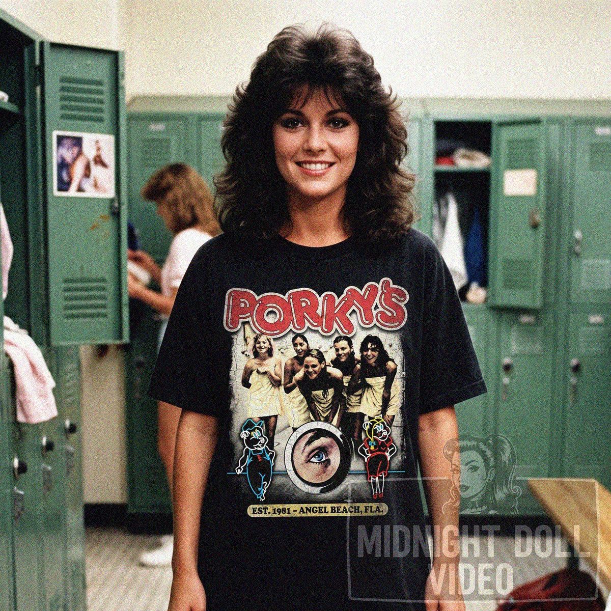 PORKY'S (1981) - "Est. 1981 - Angel Beach, Fla." Vintage Comedy T-Shirt