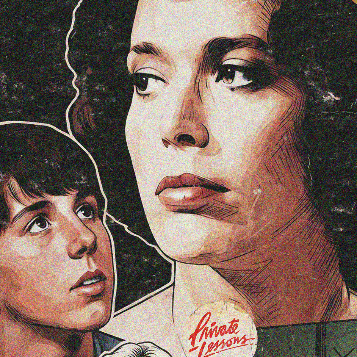 PRIVATE LESSONS (1981) - "A tender comedy of first love..." VHS TRIBUTE ART PRINT