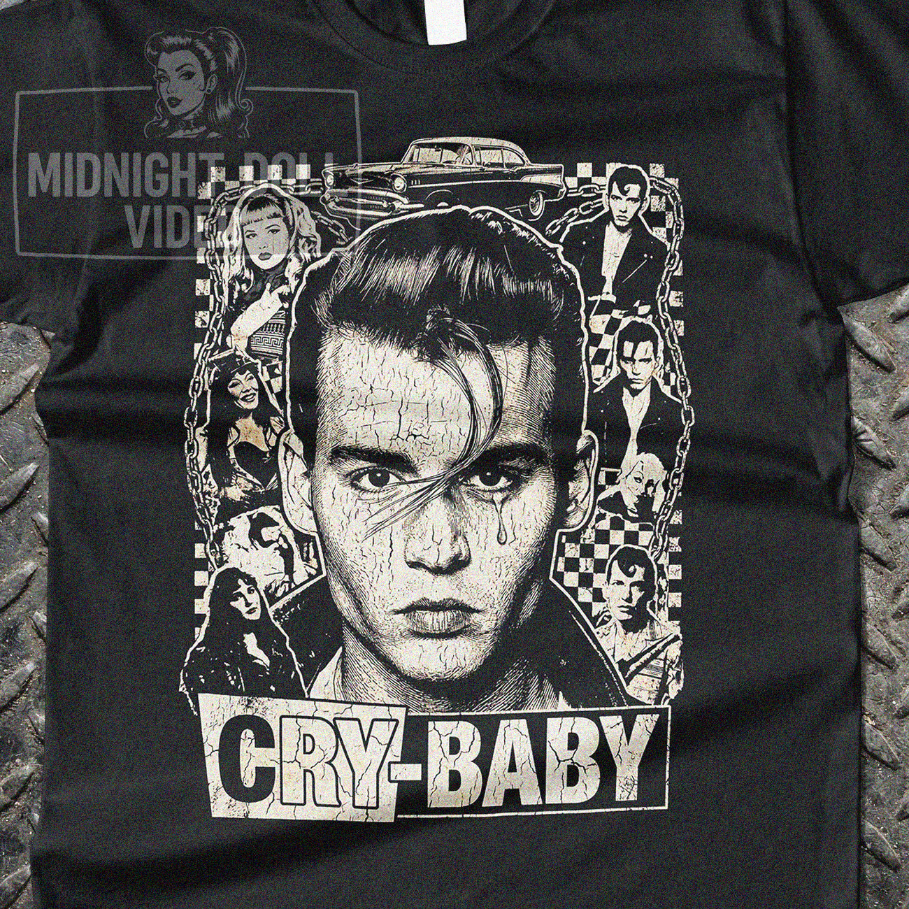 CRY-BABY (1990) "JOHNNY DEPP" VINTAGE T-SHIRT
